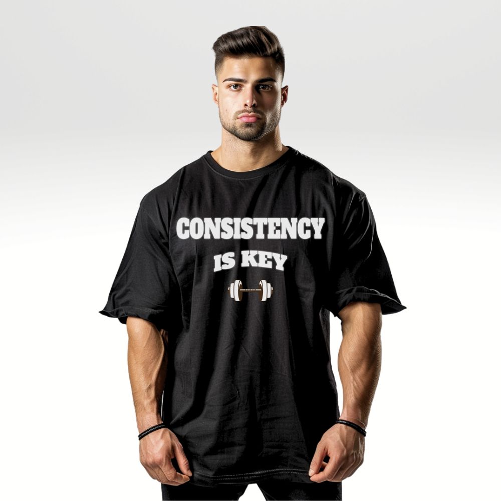 Consistency Is Key Oversize Shirt