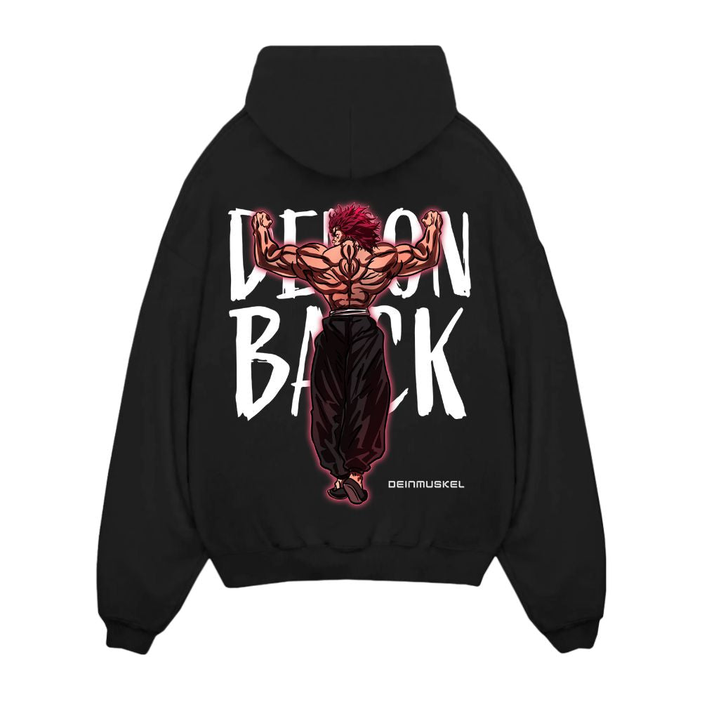 Demon Back Oversize Hoodie