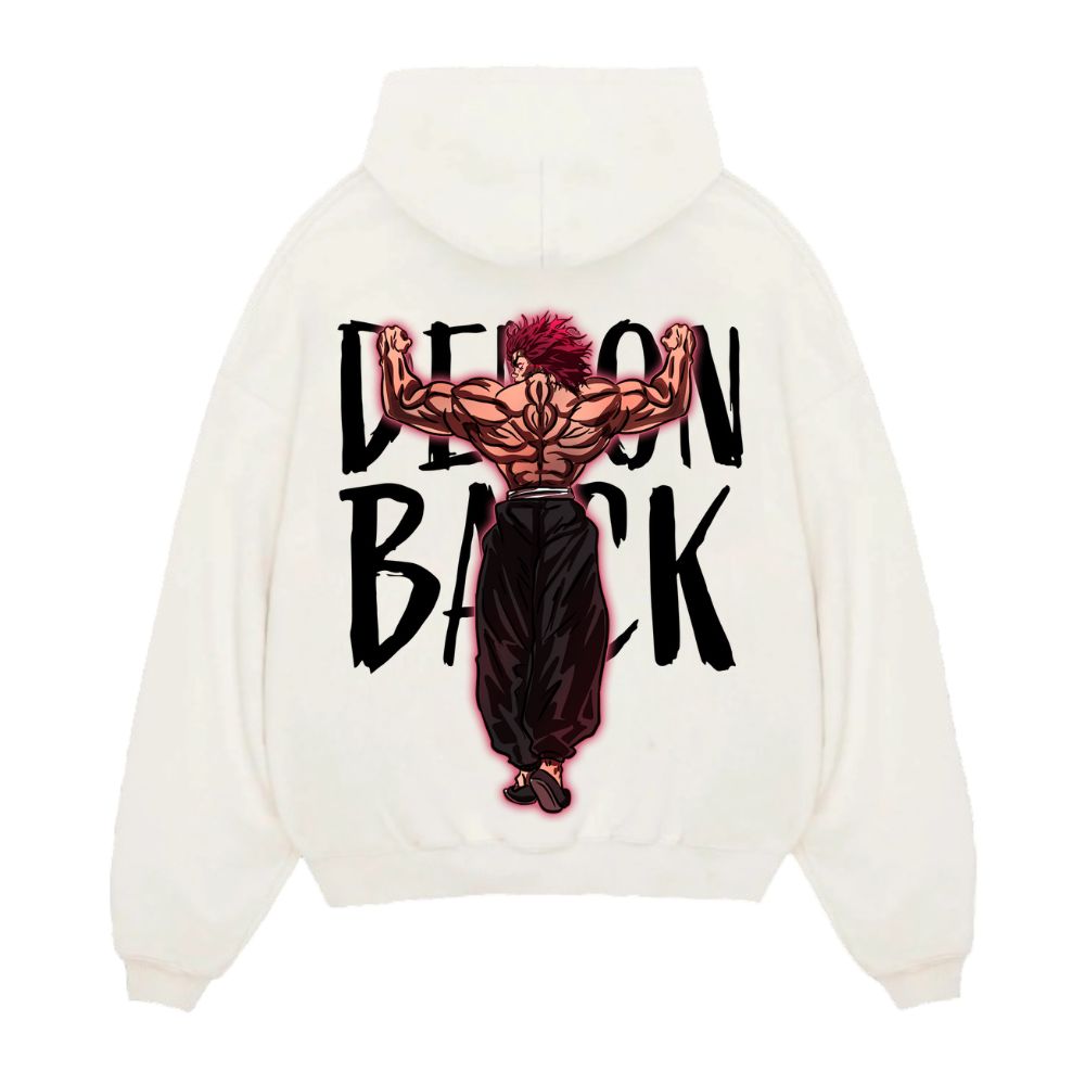 Demon Back Oversize Hoodie