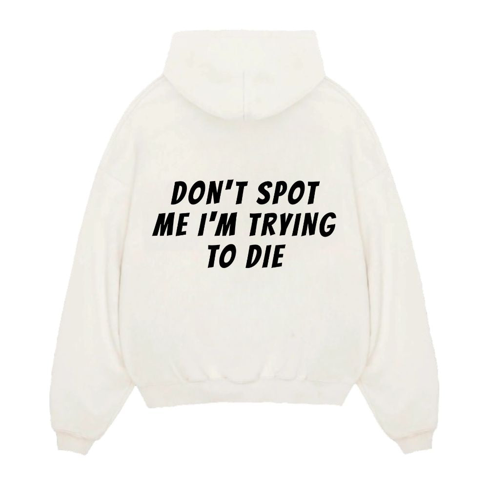 Don't Spot Me Oversize Hoodie