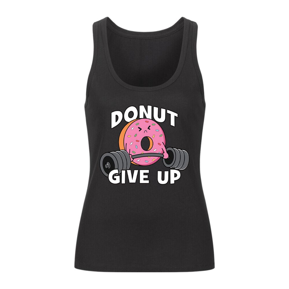 Donut Give Up Damen Tank Top