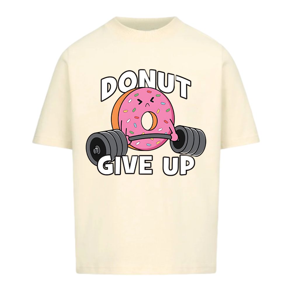 Donut Give Up Oversize Shirt