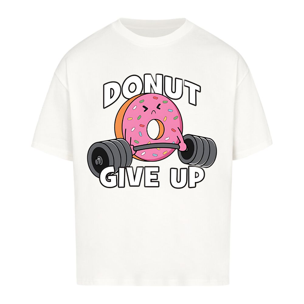 Donut Give Up Oversize Shirt