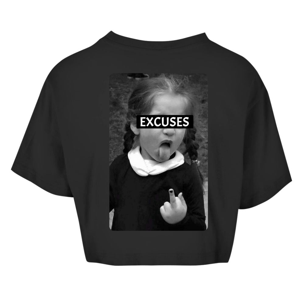 Excuses Oversize Crop Top