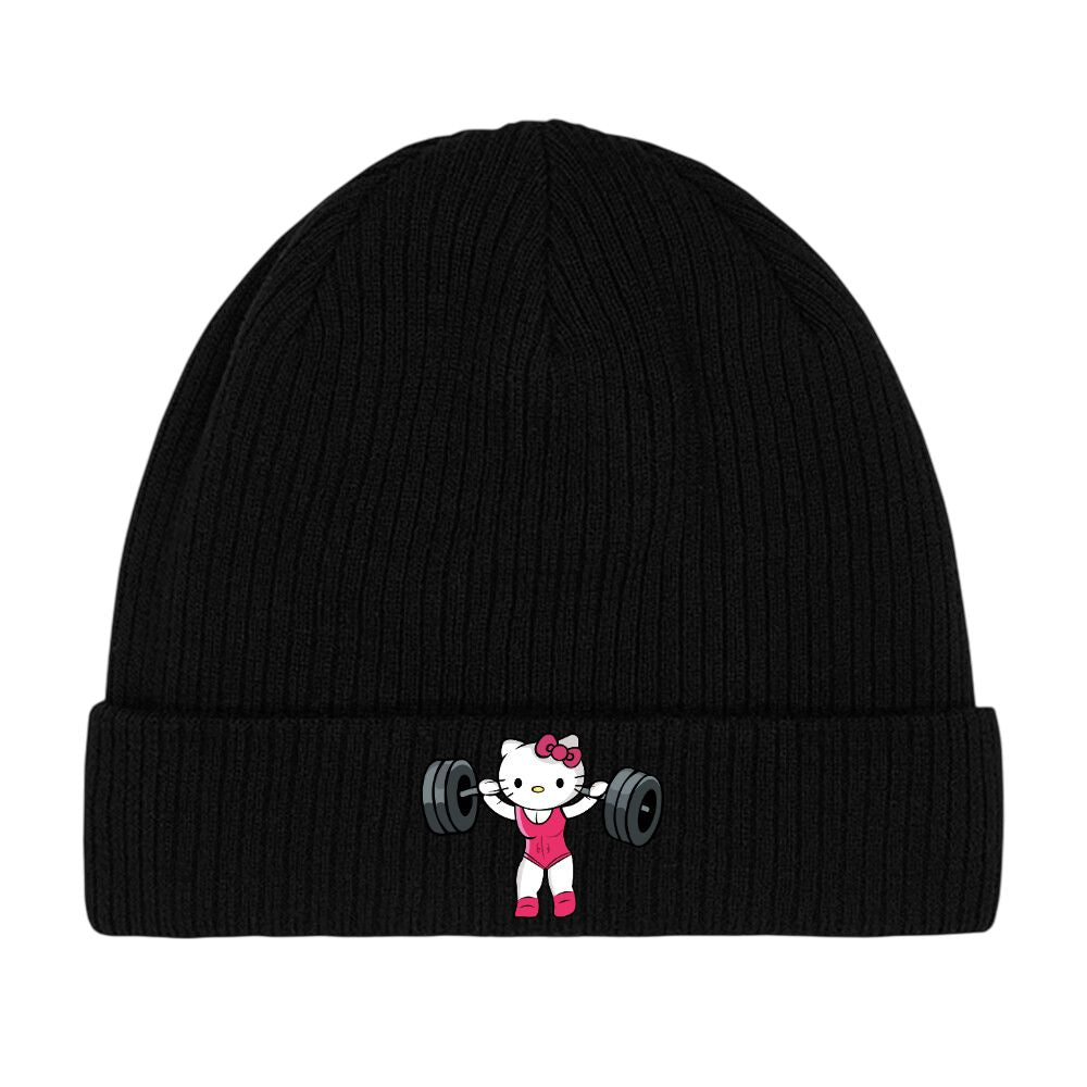 Fitness Kitty Beanie