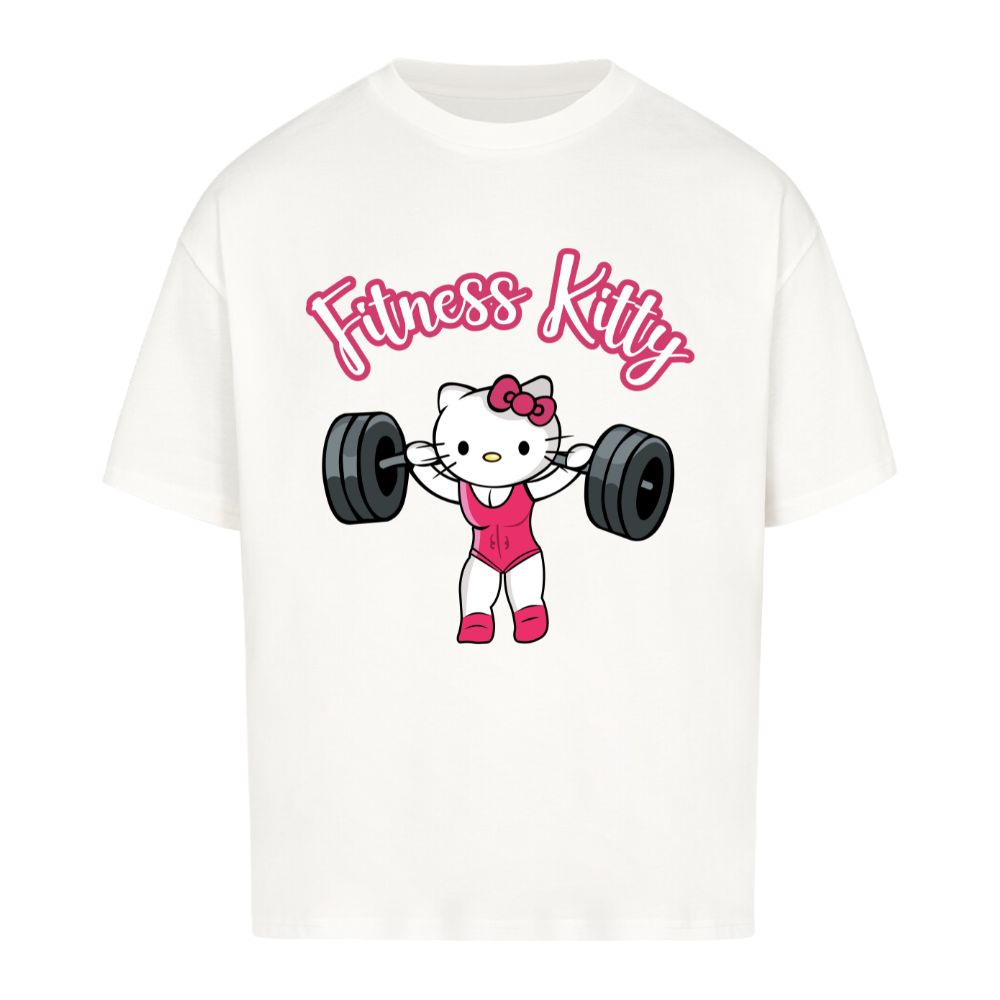 Fitness Kitty Oversize Shirt