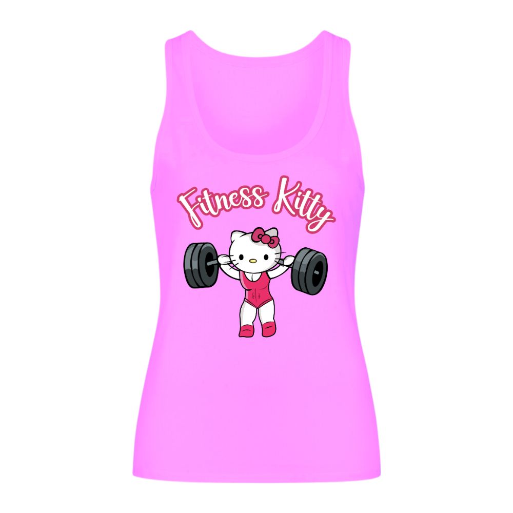 Fitness Kitty Damen Tank Top