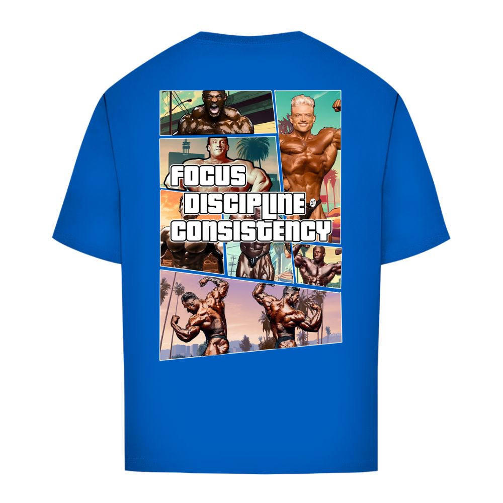 Focus Discipline Consistency Oversize Shirt