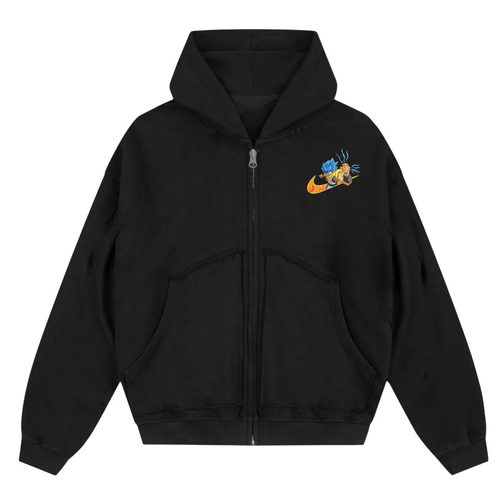 Gogeta Oversize Zipper Hoodie