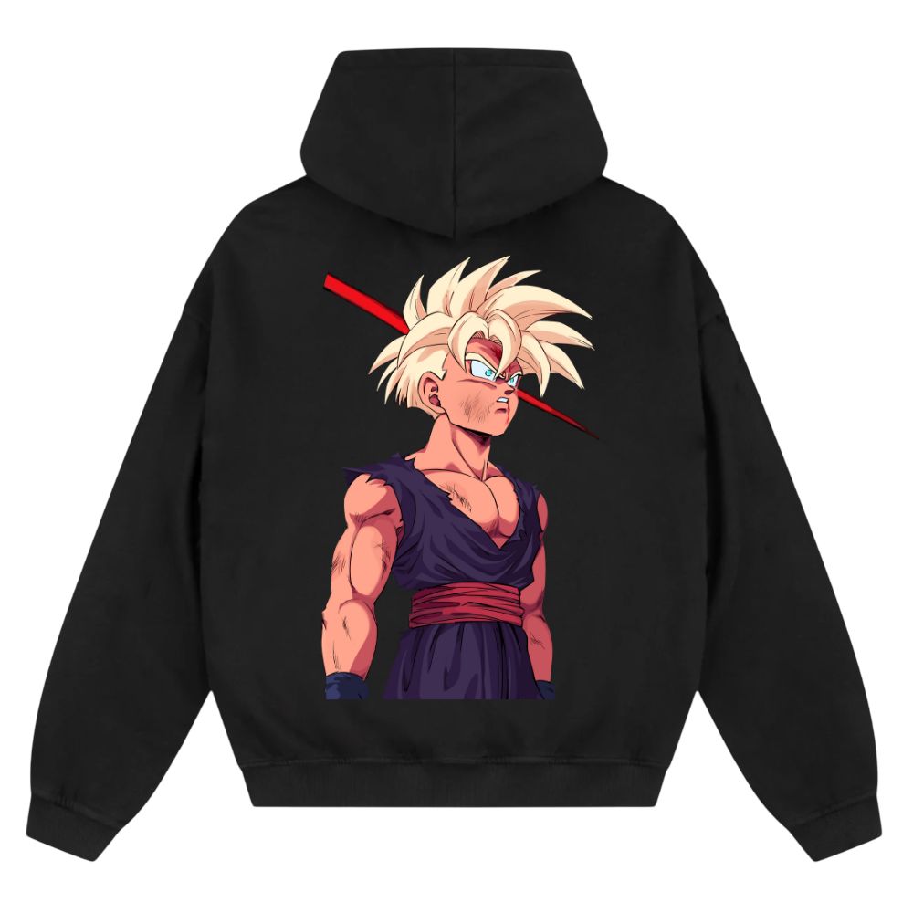 Gohan Oversize Zipper Hoodie