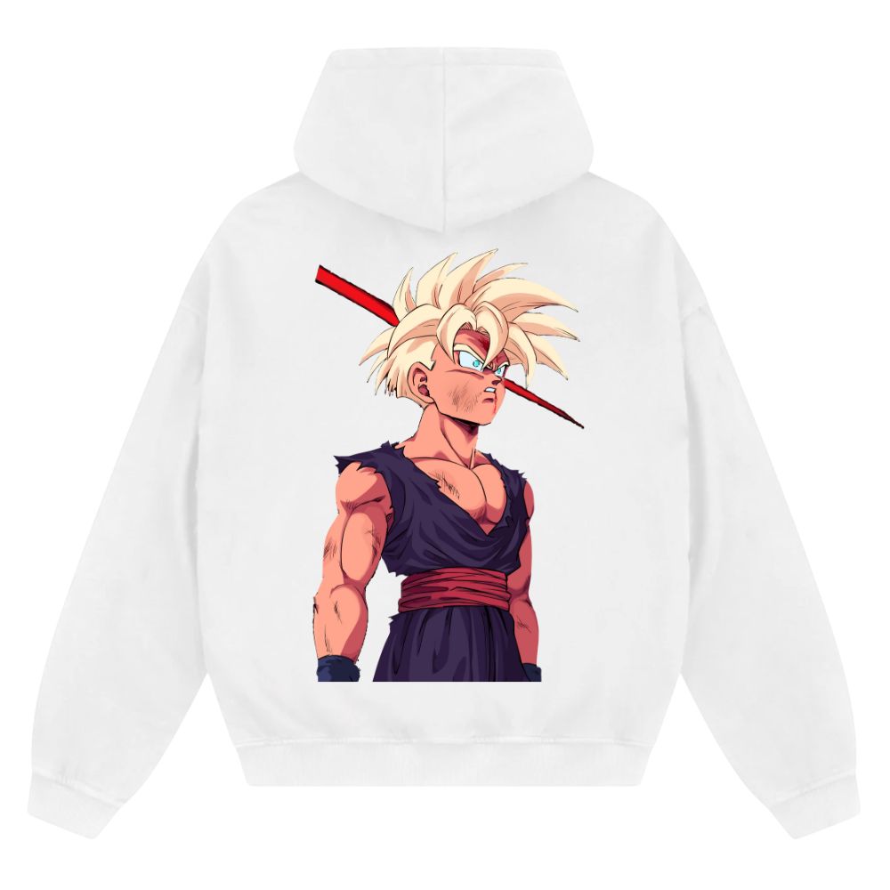 Gohan Oversize Zipper Hoodie