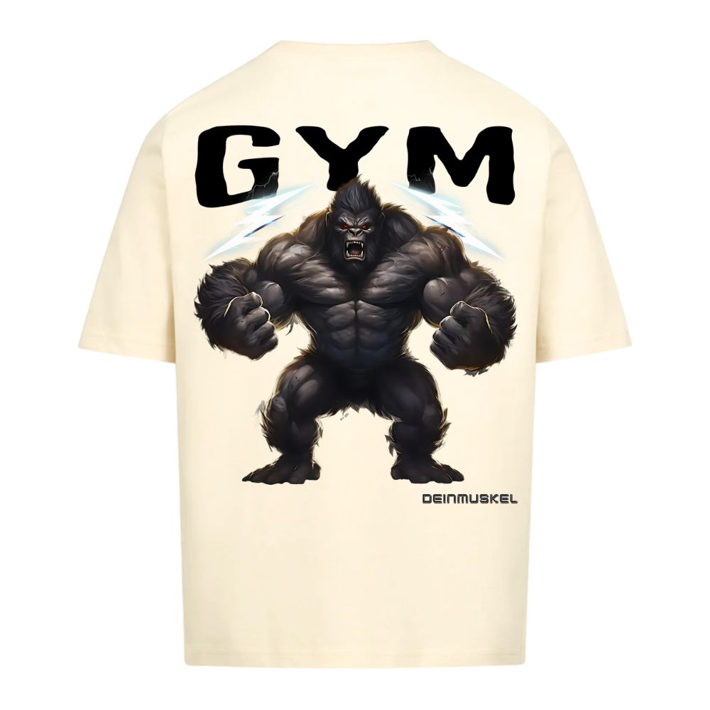 GYM GORILLA OVERSIZE SHIRT (BACKPRINT)