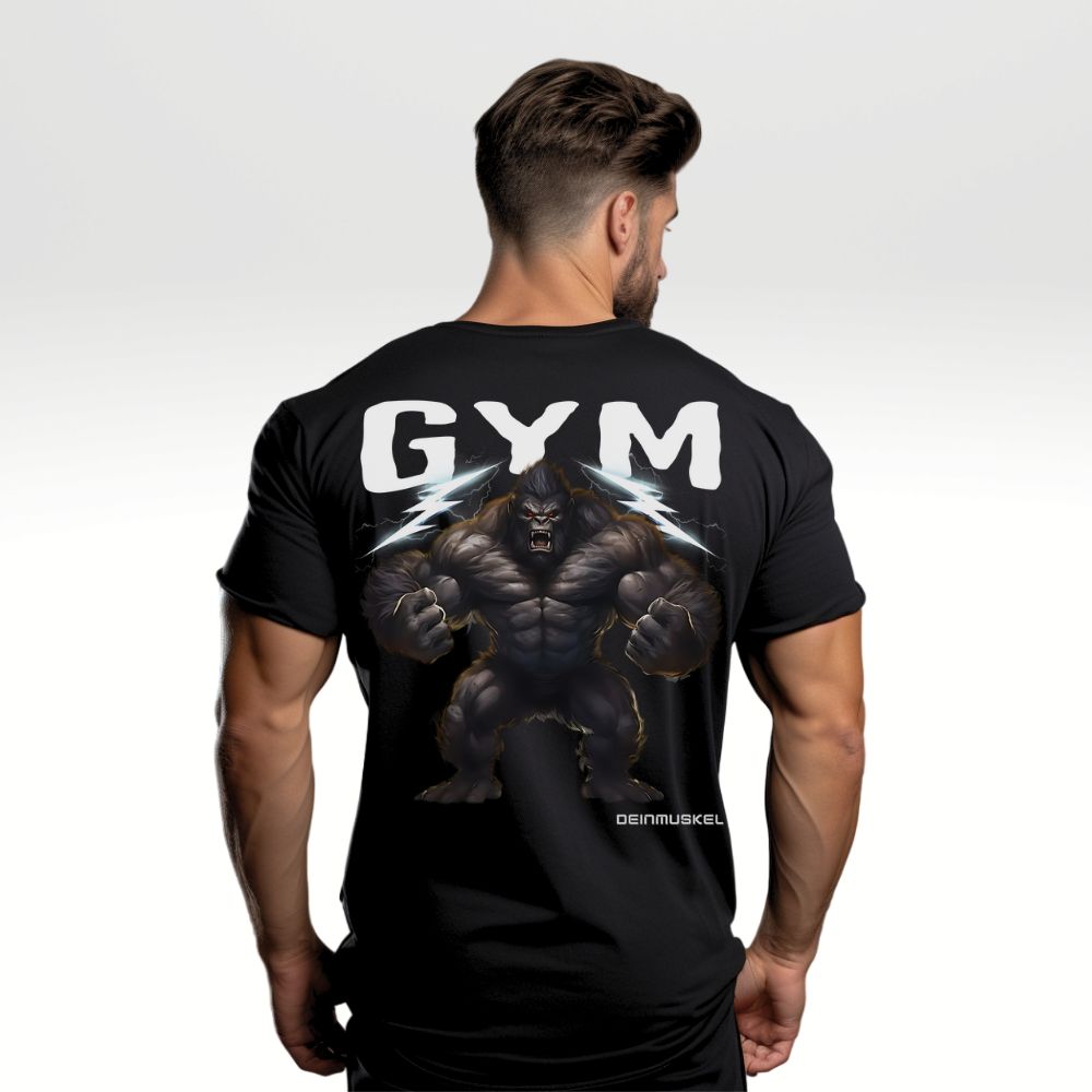 GYM GORILLA OVERSIZE SHIRT (BACKPRINT)