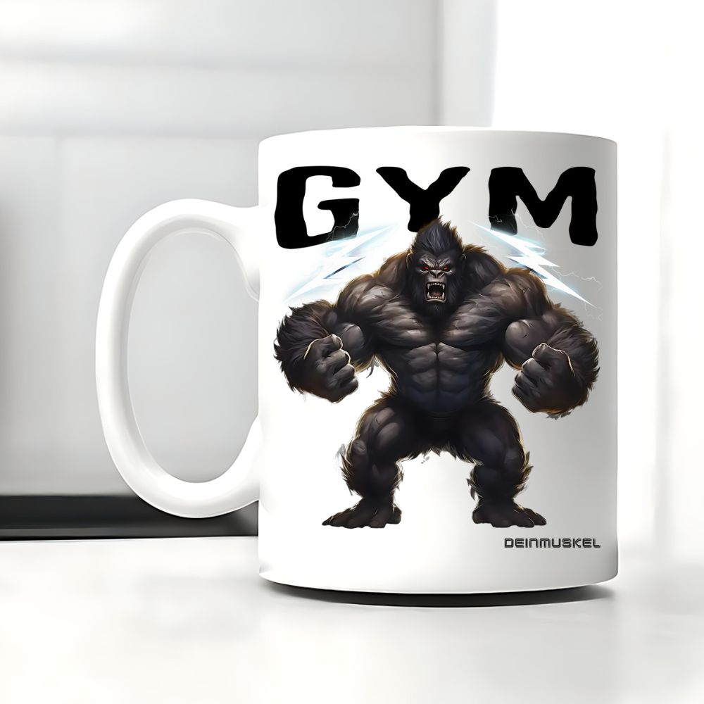 Gym Gorilla Tasse