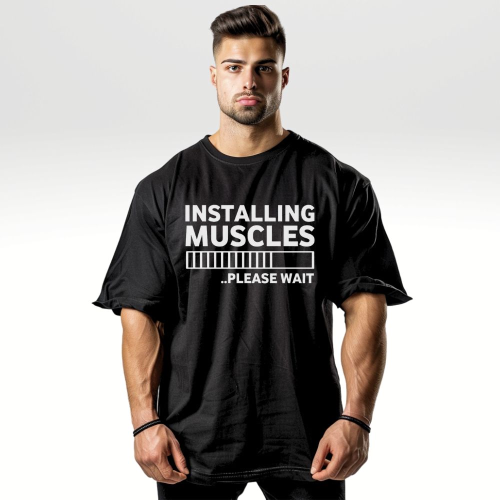 Installing Muscles Oversize Shirt