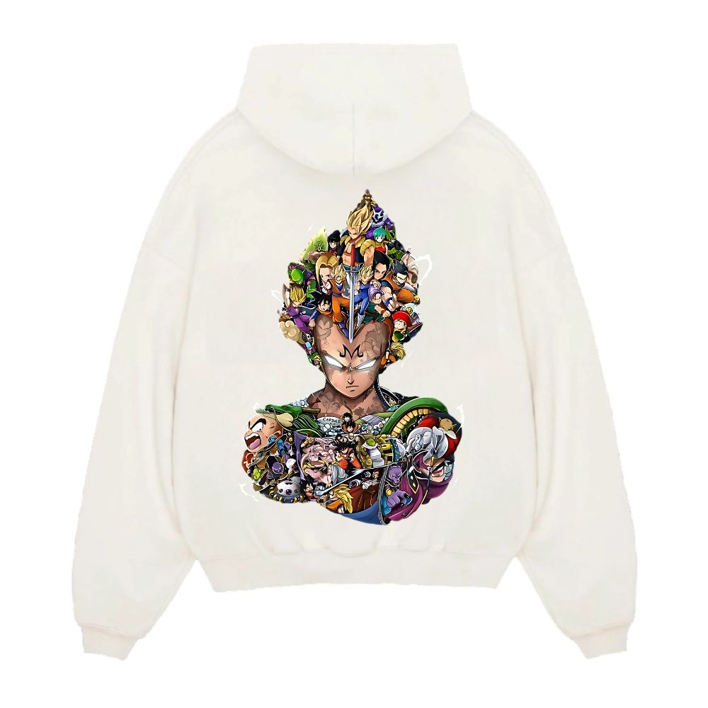 Majin Vegeta Oversize Hoodie