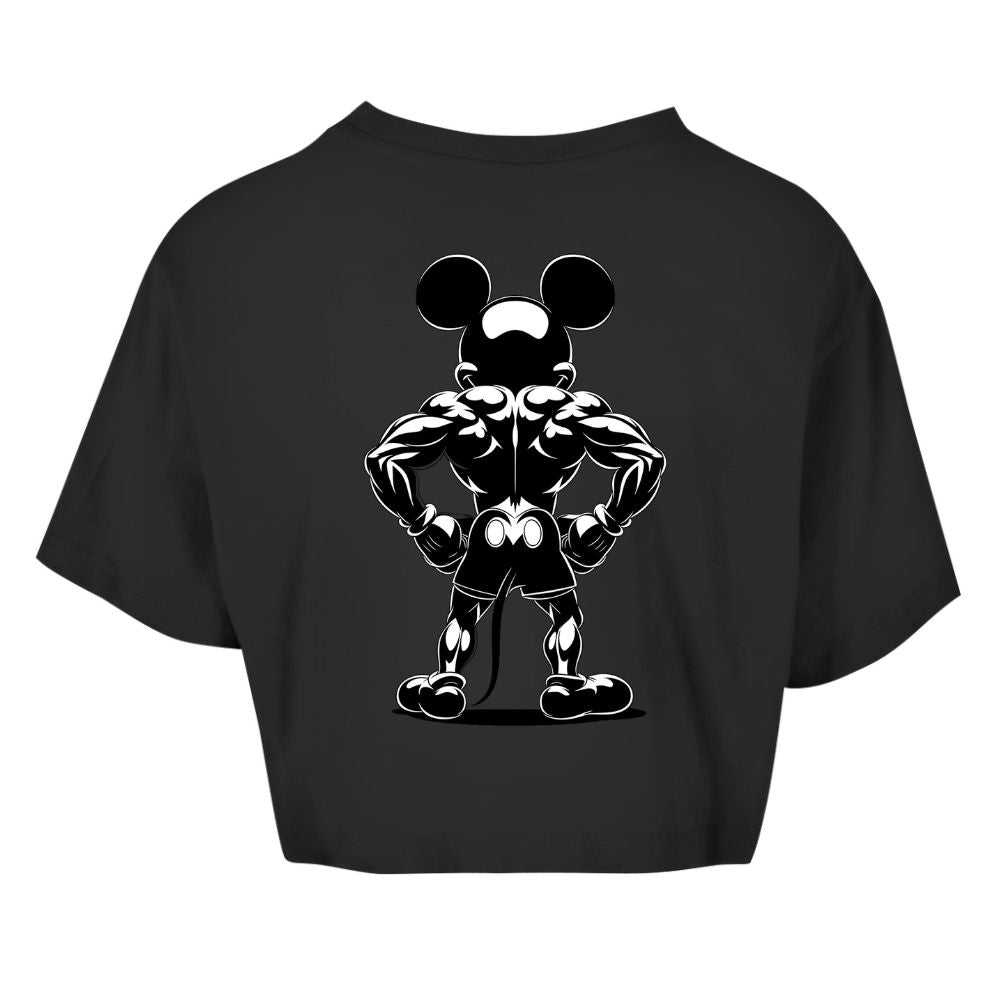 Mickey Pump Oversize Crop Top