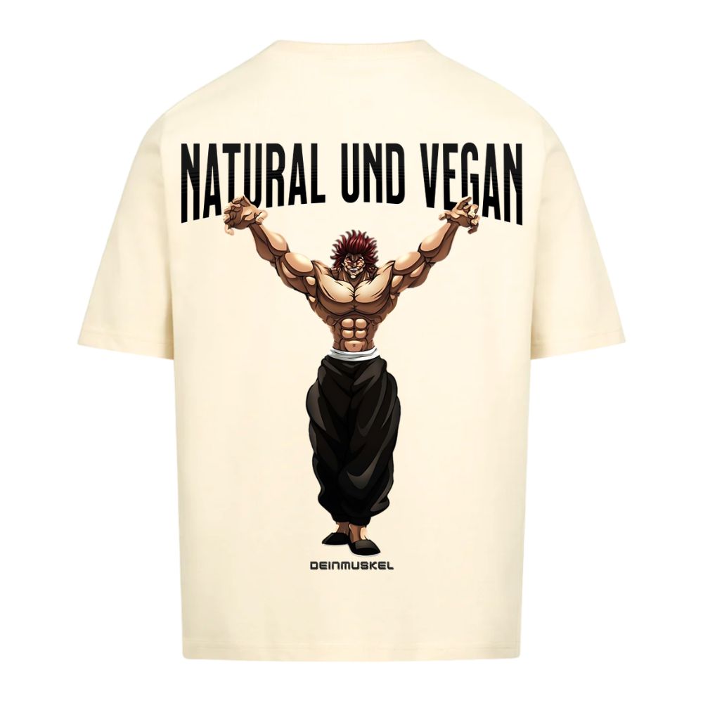 Natural Und Vegan Oversize Shirt