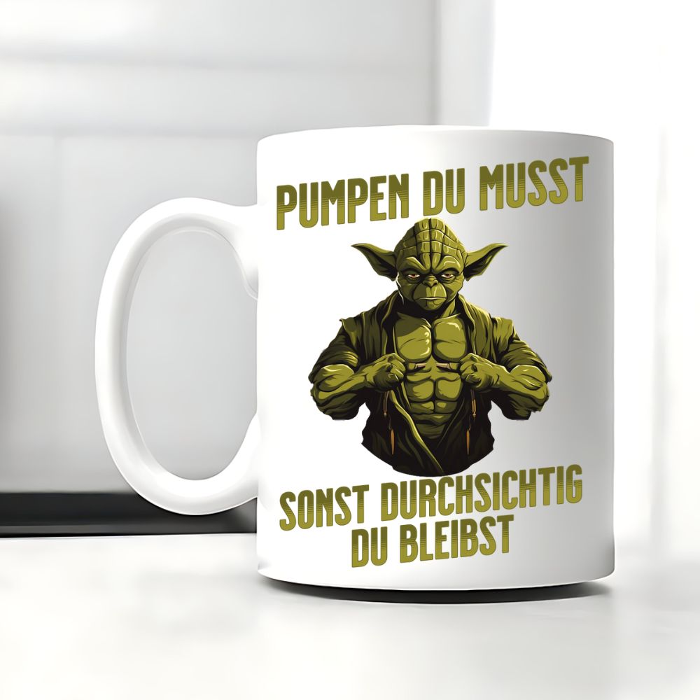 Pumpen Du Musst Tasse