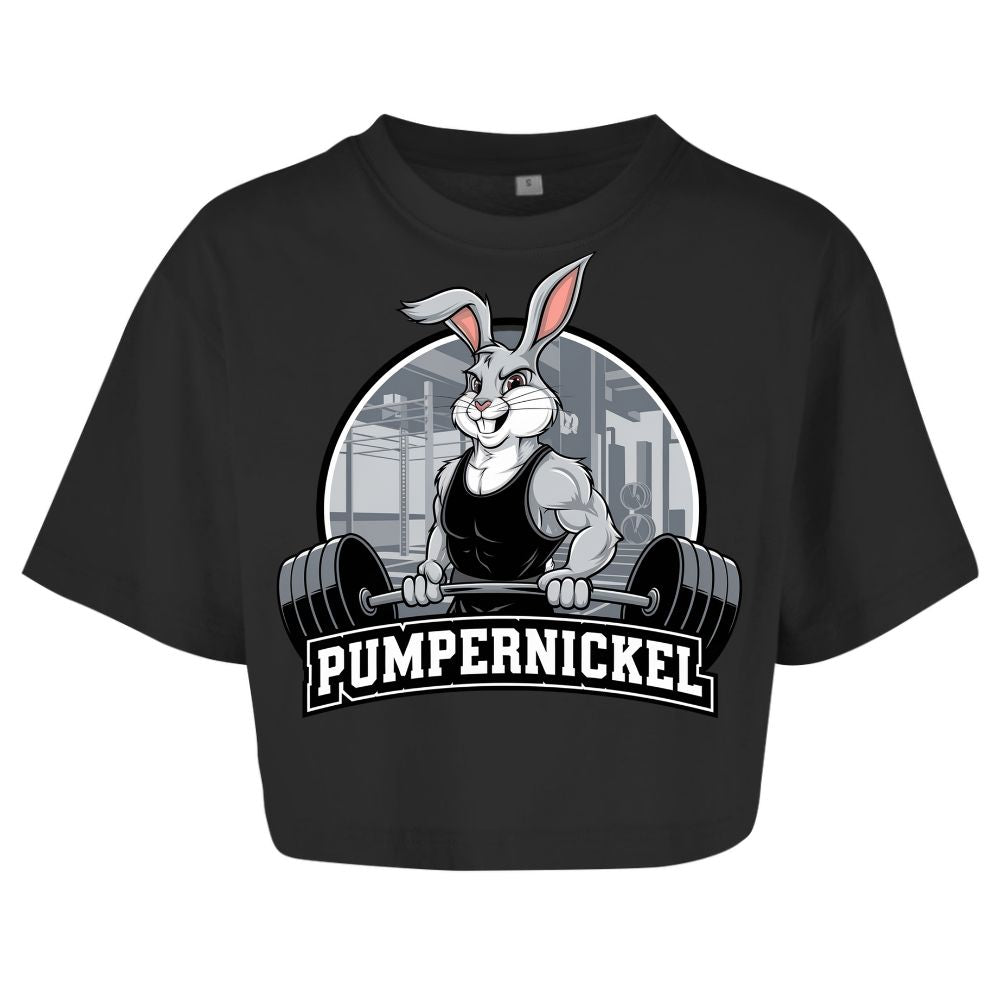 Pumpernickel Oversize Crop Top