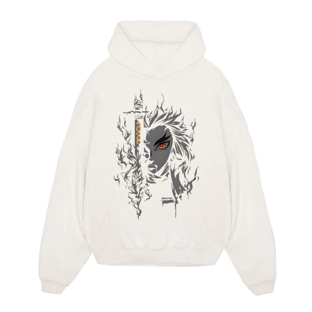 Rengoku Kyojuro Oversize Hoodie