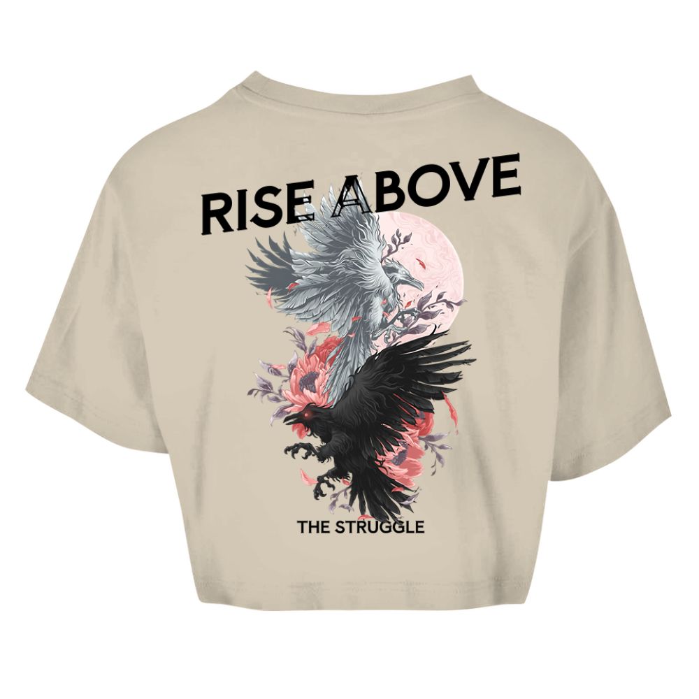 Rise Above Oversize Crop Top