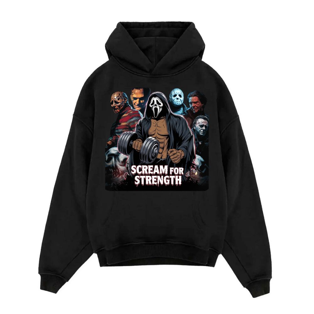 Scream For Strength Oversize Hoodie