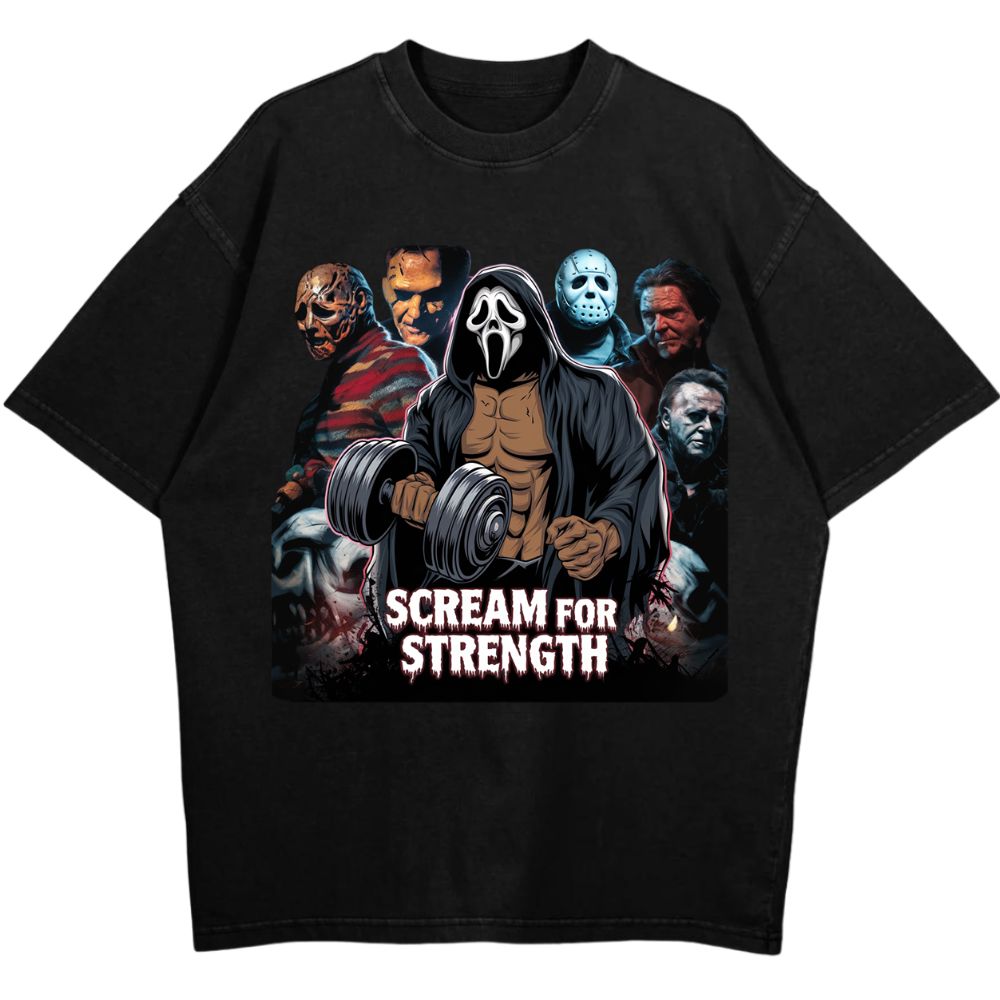 Scream For Strength Oversize Shirt