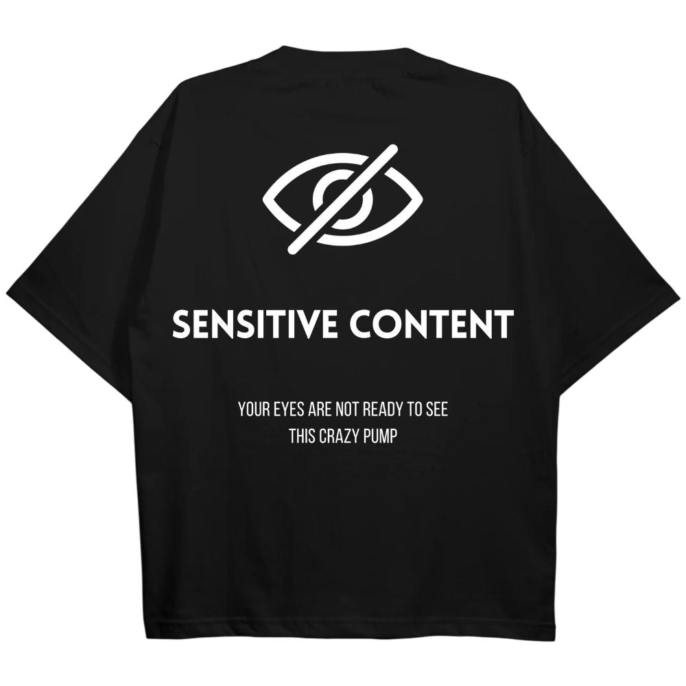 Sensitive Content Oversize Shirt