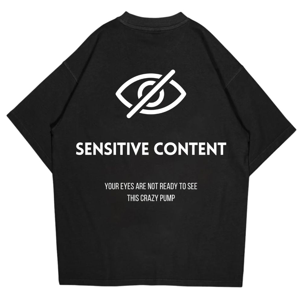 Sensitive Content Oversize Shirt