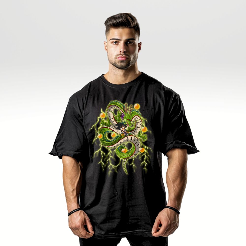 Shenlong (Goku) Oversize Shirt Herren