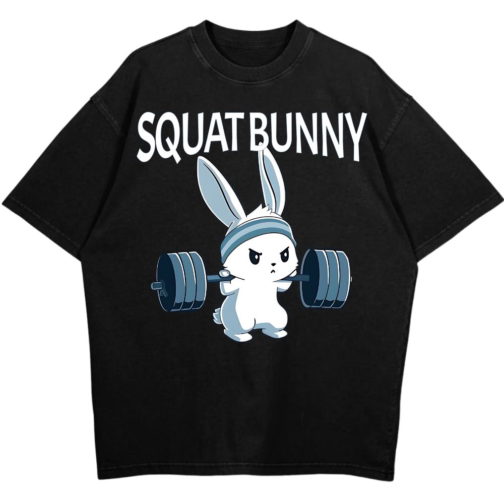 Squat Bunny Oversize Shirt