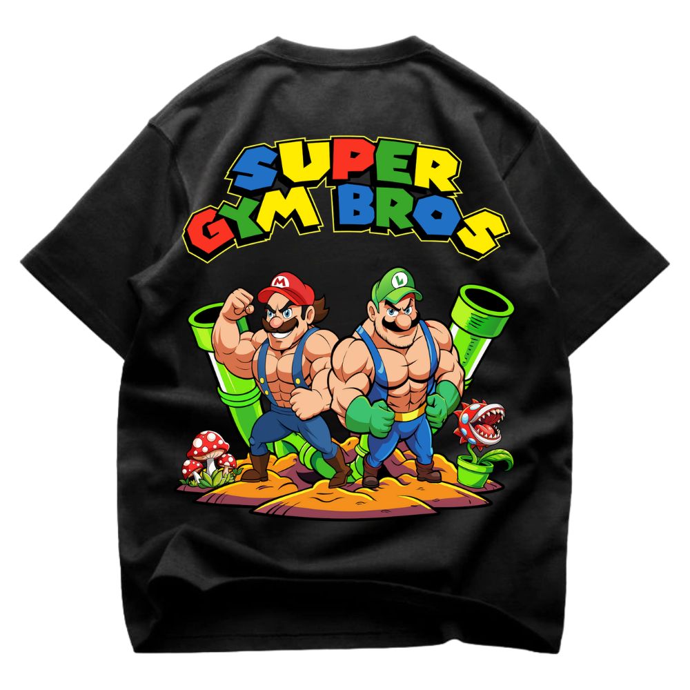 Super Gym Bros Oversize Shirt