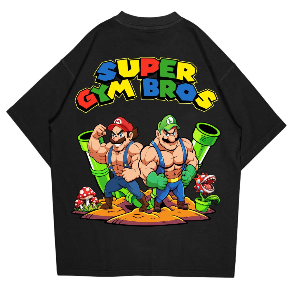 Super Gym Bros Oversize Shirt