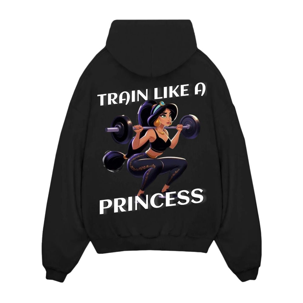 Train Like A Princess Oversize Hoodie