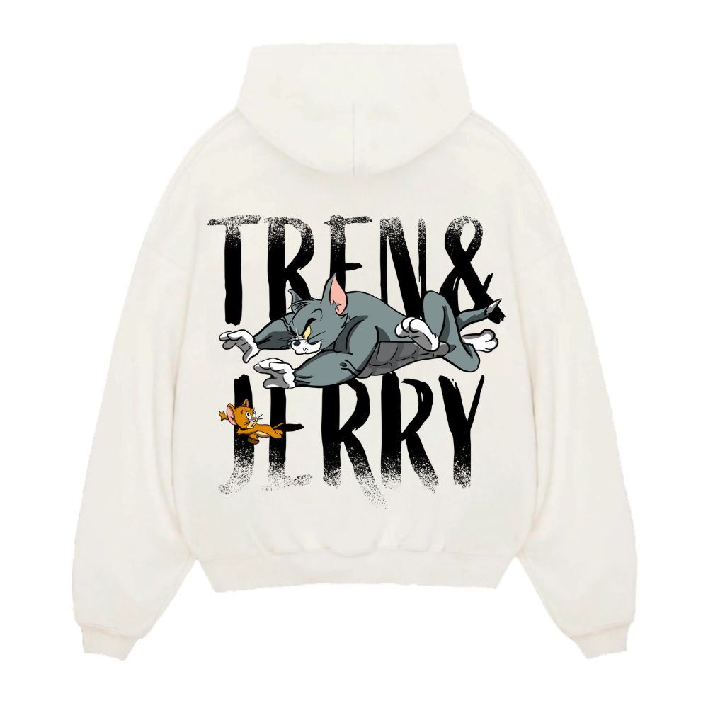 Tren And Jerry Oversize Hoodie