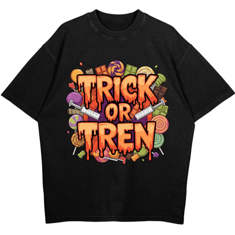 Trick Or Tren Oversize Shirt