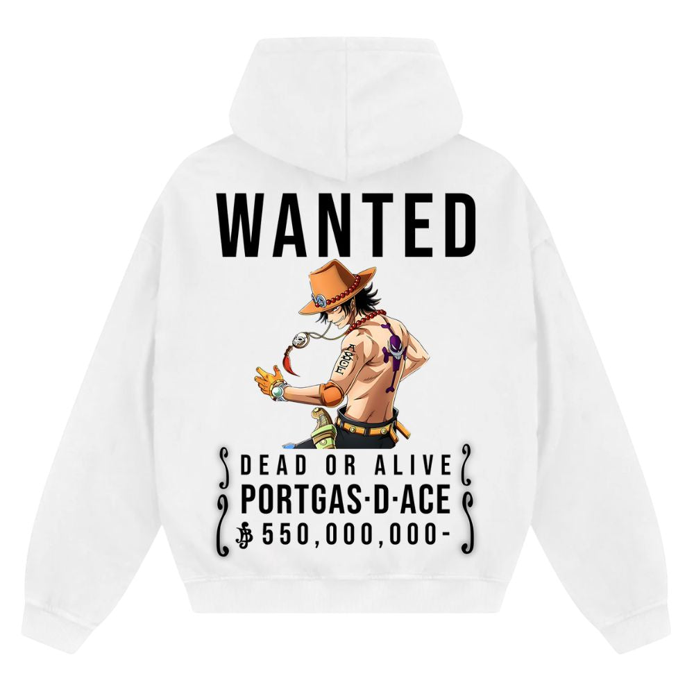 Wanted Ace Oversize Zipper Hoodie