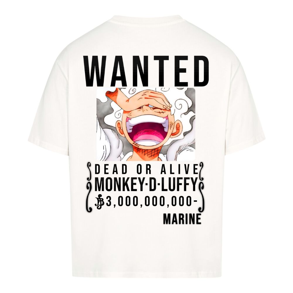 Wanted Luffy Oversize Shirt