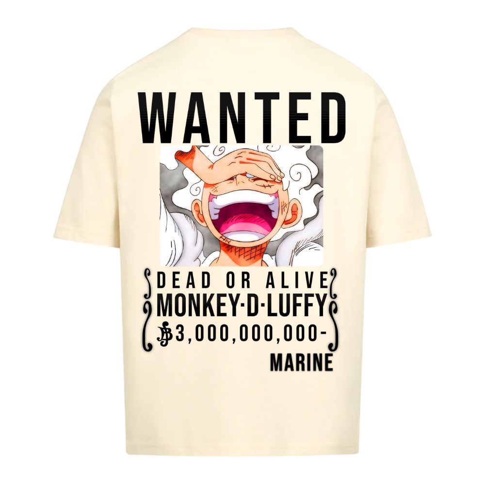 Wanted Luffy Oversize Shirt