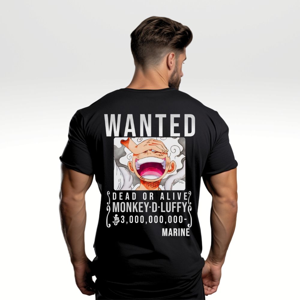 Wanted Luffy Oversize Shirt