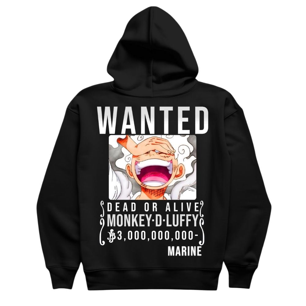 Wanted Luffy Pullover