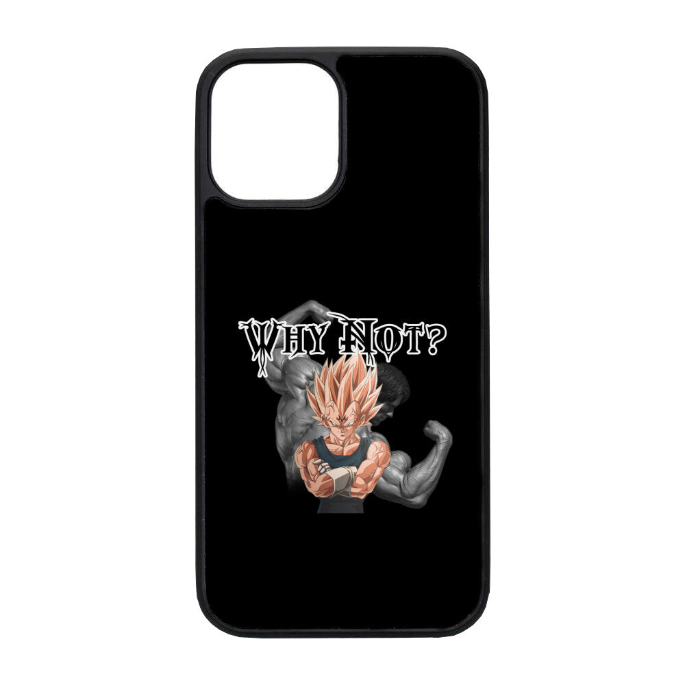 Why Not (Vegeta & Arnold) iPhone Case